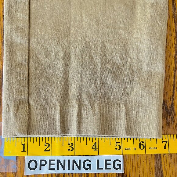 J. Jill Women's Ankle Pants Size 16 Elastic Waist Zip Side Stretch Light Brown - Picture 11 of 11